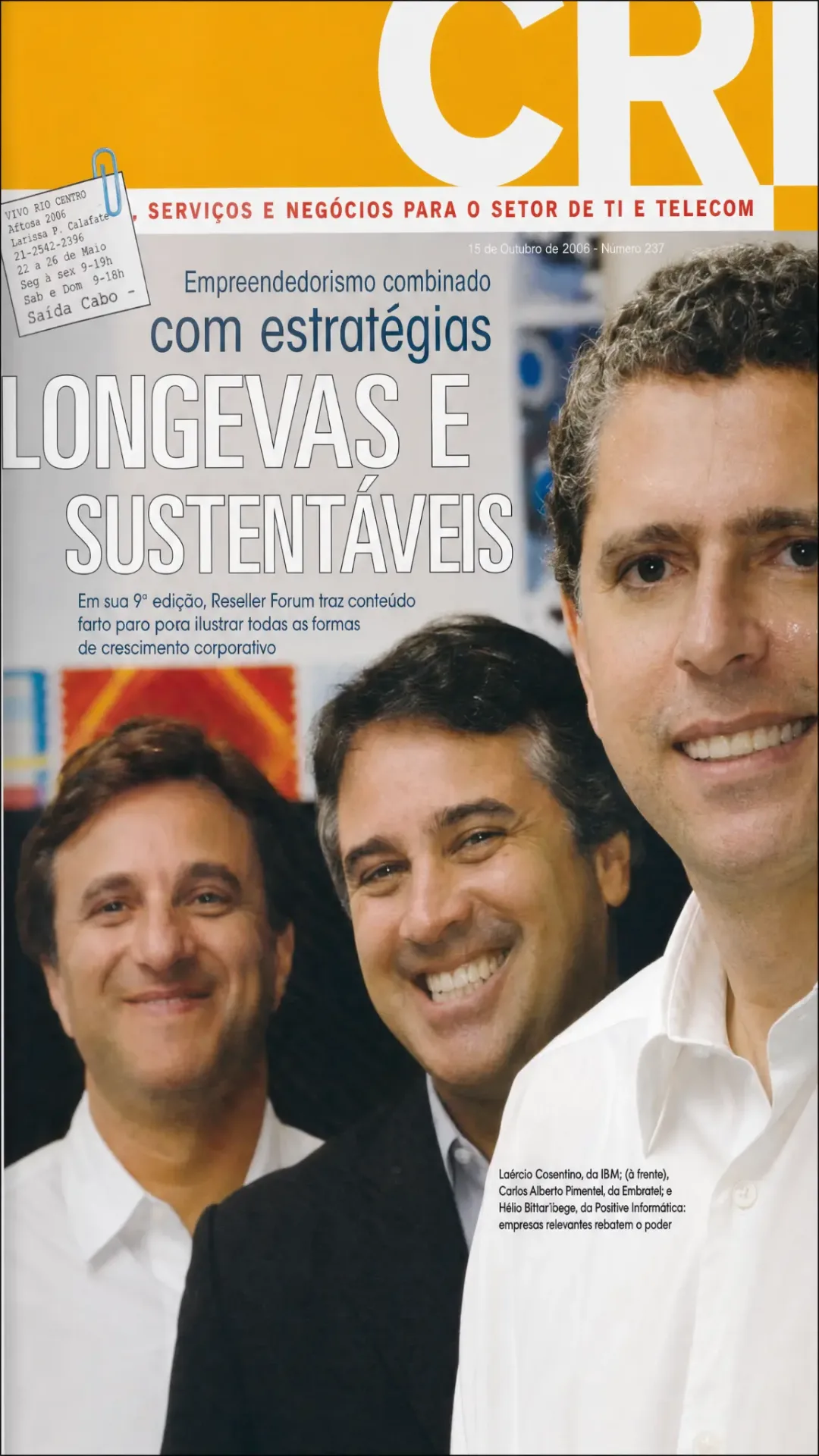 Capa da revista CRN